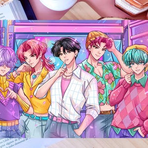Imprimir Kpop / SODA POP / Saja Boys /Anime/Manga / Ídolos
