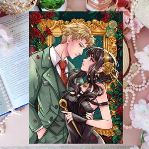 Print Amor entre espias /Print / love / lovers  / fanart / Familia de espias