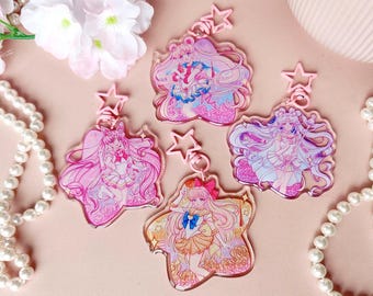 Keychain Guerreras de la luna / Anime / Manga / Cute / Moon /Sailors