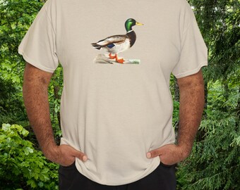 Stockenten-Enten-Grafik-T-Shirt: Naturliebhaber-Geschenk