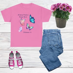 Butterfly T-shirt, Butterfly graphic Tee, Inspirational Tshirt, Aesthetic Shirt, Boho shirt for Women