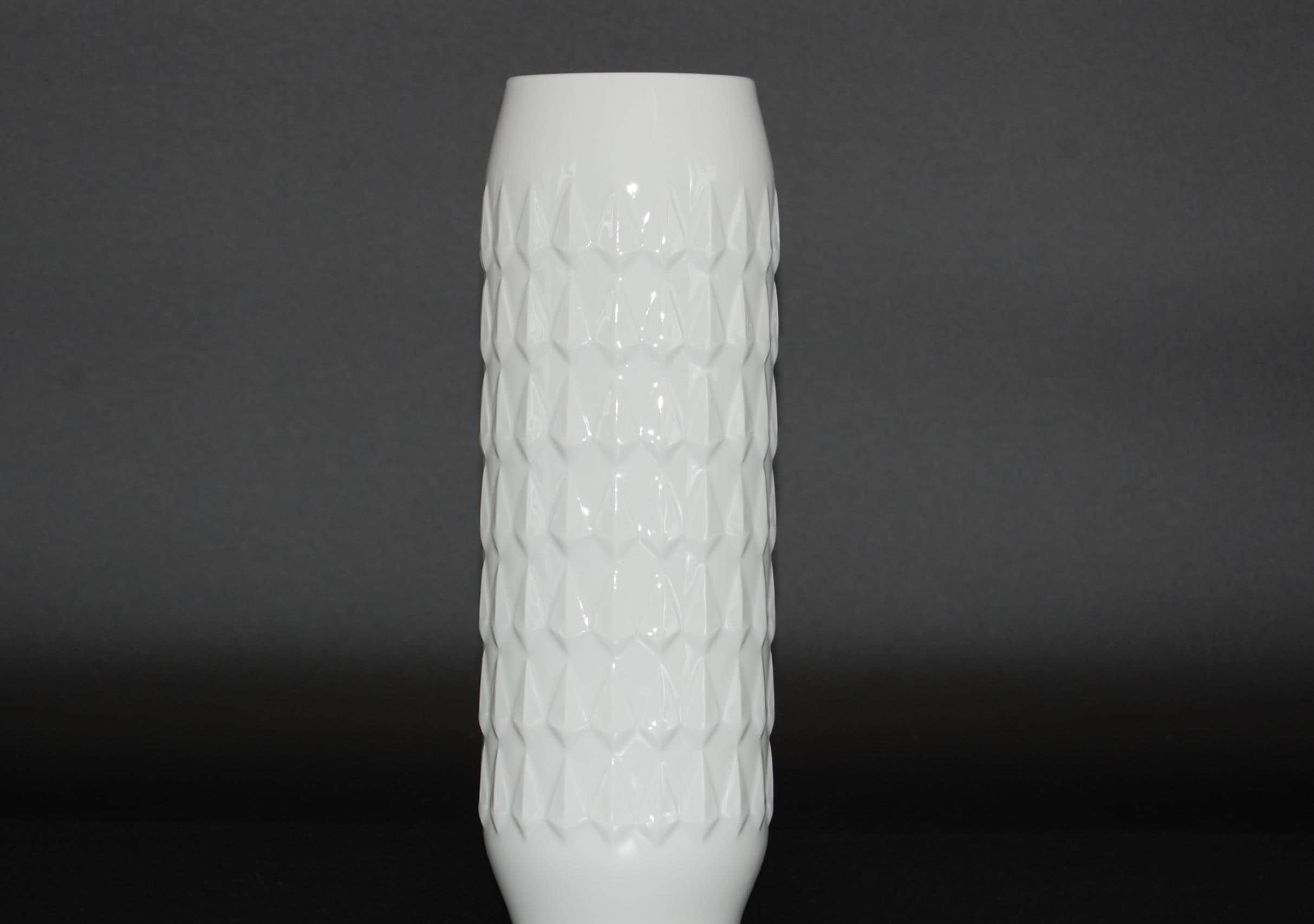 Hutschenreuther White Vase - Etsy