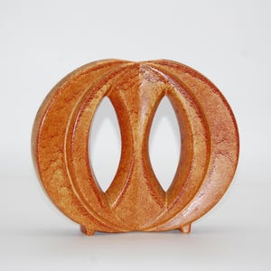 Vintage keramikskulptur Bertoncello Rigon 70-tals Italiensk designobjekt