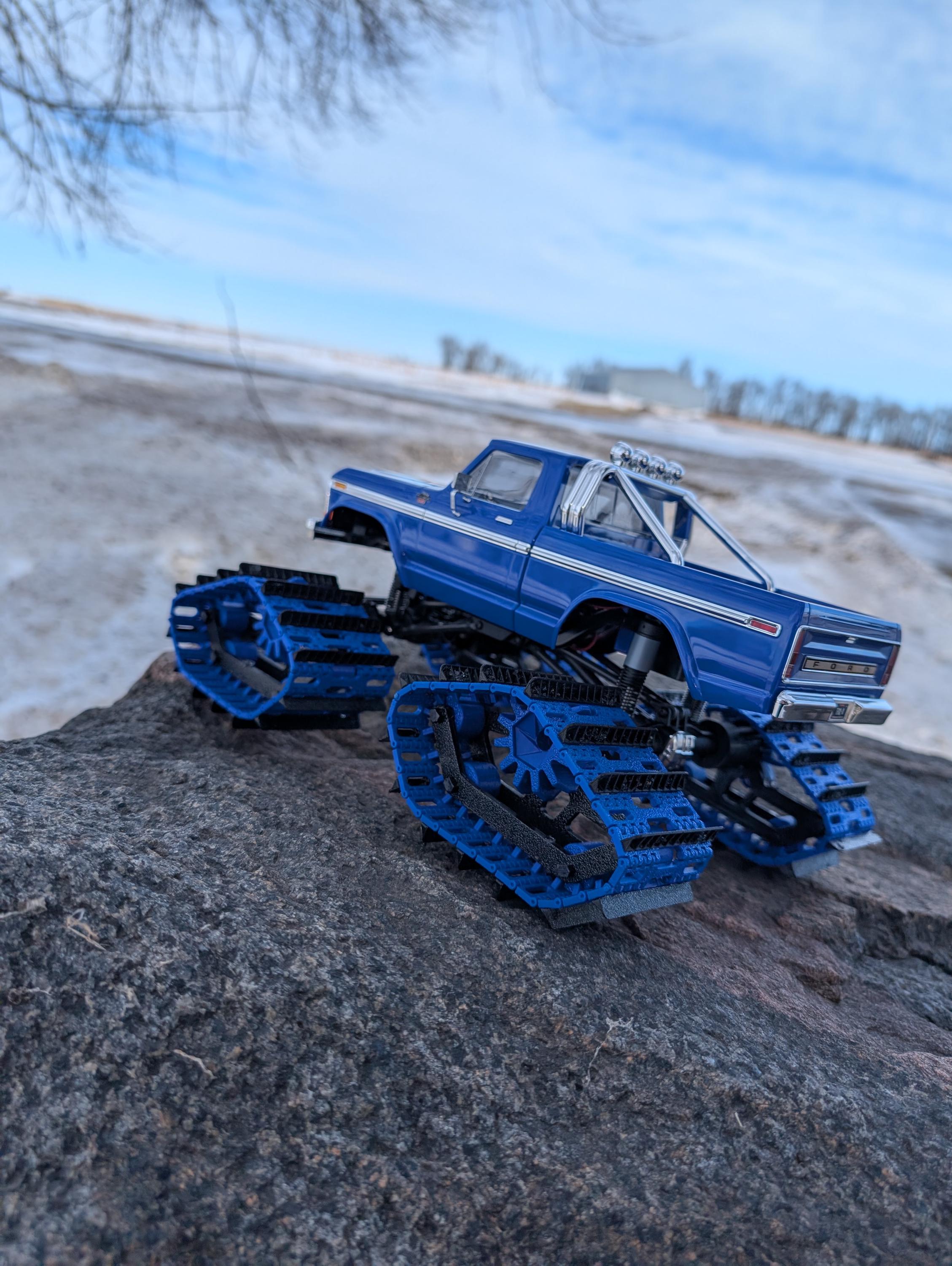 Cadenas De Nieve Metálicas Para Traxxas TRX4M 1/18 – 4 Unidades Antideslizantes