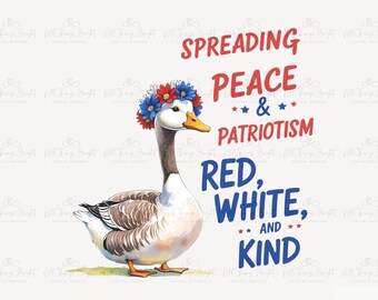 Frihetströja PNG Patriotisk Gås, Fjärde juli Sublimering, USA Clipart Design, Americana Grafik, Vintage 4 juli Konst Utskrivbar