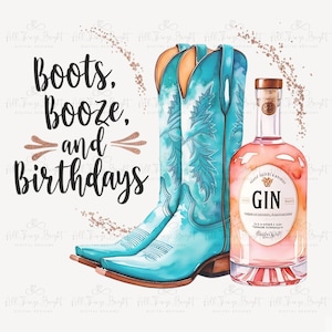 Nashville Birthday PNG, Cowgirl Nash Bash Party, Boots Booze Birthdays, Girls Trip Sublimation, Matching Squad Shirts, Cowgirl Coquette PNG