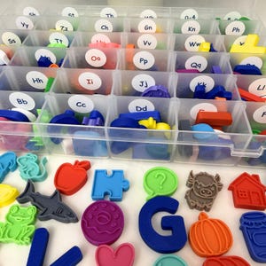 Speech Therapy Mini Object Set | Articulation| Alphabet Sound Trinket | Language Sorting Manipulative Speech Therapy Tool |SLP Preschool Toy