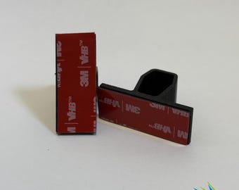 Clip de plaque d'immatriculation pour calandre en nid d'abeille Audi – Push & Lock, ruban de 3 m