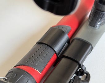 Pinpointer mount for XP Mi-6 / Mi-4 for side mounting of the telescopic shaft of DEUS 1 / 2 and ORX metal detectors