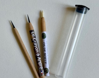 André's Pencil - Set of 3 scraper pencils for restoring and cleaning coins.
