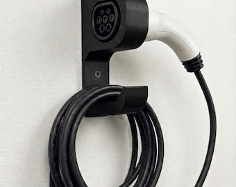 Type 2 VE Wall Mounted Socket Support & Hook for Car Electric Cable IEC 62196