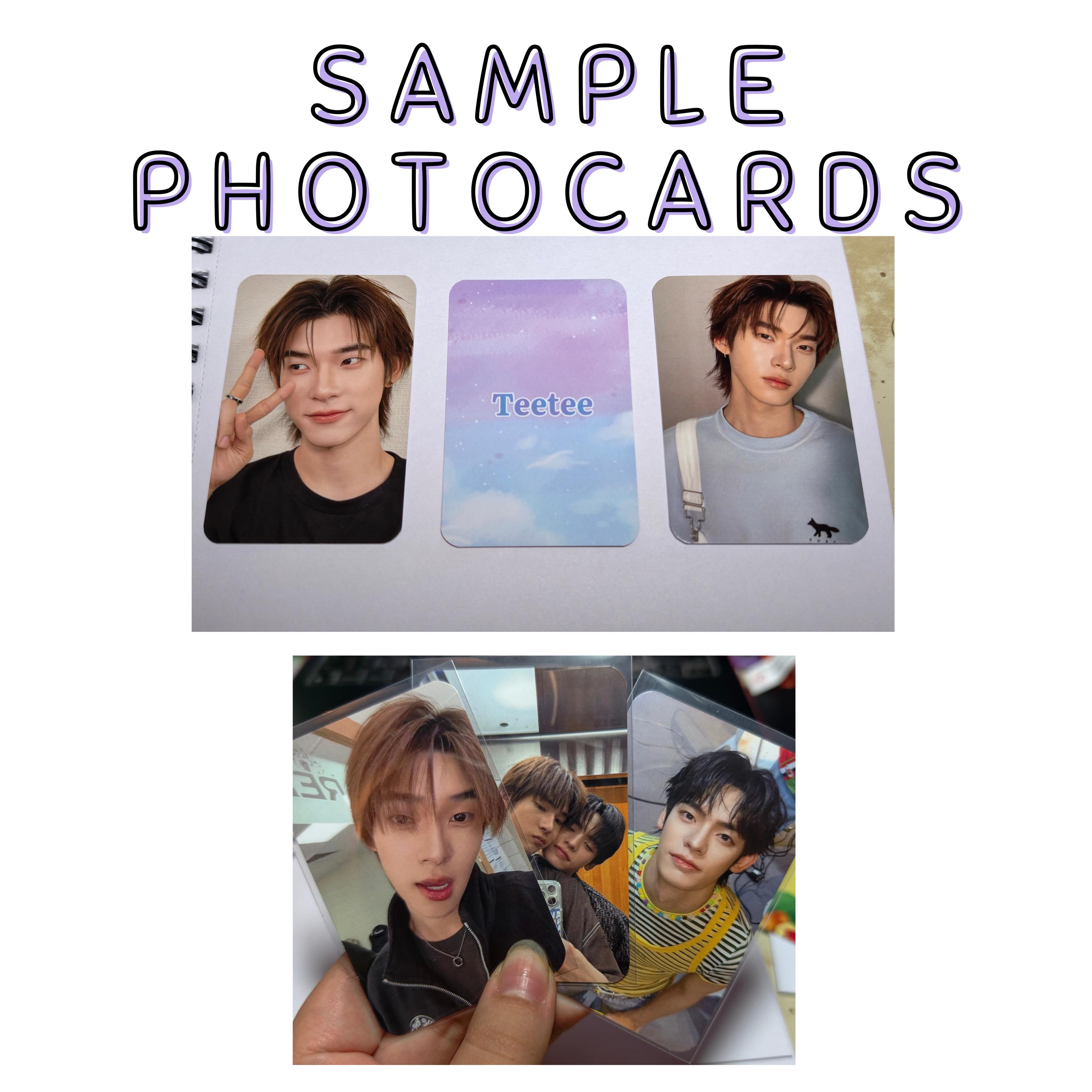 Teeteepor Domundi Photocard Set | Custom Personalised Thai BL