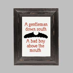 Gentleman Bob Cross Stitch Pattern