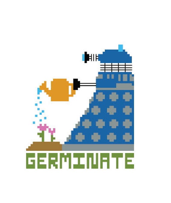 Doctor Who Dalek Germinate Cross Stitch Pattern - Etsy