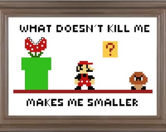 Mario Cross Stitch Pattern