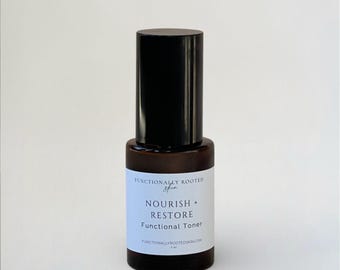 Nourish + Restore Facial Toner for Skin Barrier Repair | Dehydrated, Mature Skin • Marshmallow Root, Sensitive Skin