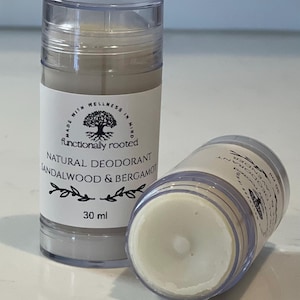 Maximum Strength Natural Deodorant, with or without baking soda options