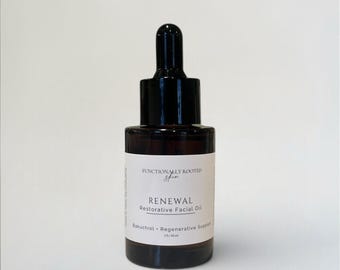 Renewal Bakuchiol Night Facial Oil | Anti-Aging, Firming, Regenerative