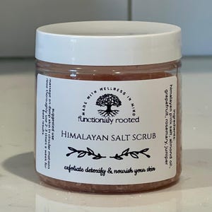 Himalayan Salt Scrub with Almond Oil & Essential Oils