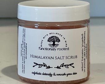 Himalayan Salt Scrub with Almond Oil & Essential Oils