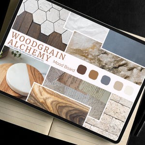 Woodgrain Alchemy Color Palette – Walnut Bark HEX Codes (PNG Download) image 2