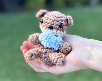 Peluche de nutria de crochet