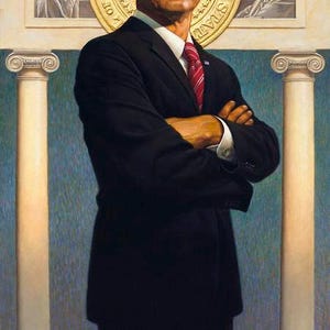 President Barack Obama limited edition lithograph by Thomas Blackshear
