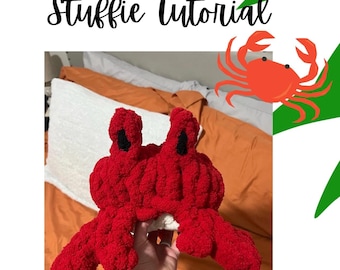 Crab Chunky Knit Pattern / Tutorial