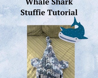 Whale Shark Chunky Knit Pattern / Tutorial