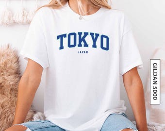 Tokyo Japan T Shirt Gift for Travel Lover Graphic Tee Gift for Globetrotter TShirt Gift for Japanophile Japan Fan Gift GILDAN 5000 T-Shirt