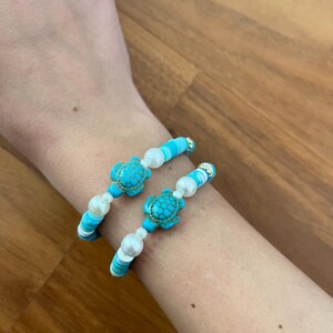 blue sea turtle bracelets