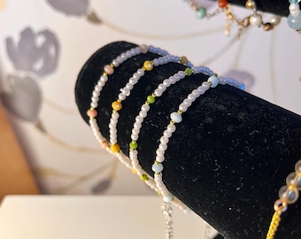 Handmade Beaded Anklets