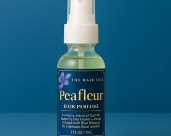 Clean Hair Mist Floral Vanilla Sugar Oatmilk: Vegan Lightweight Shine Hydration Spray