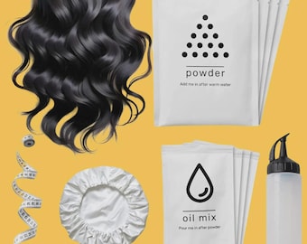 Veganistische behandeling haargroeimasker: diepe conditionering voor dunner wordend haar, hoofdhuid en uitgroei