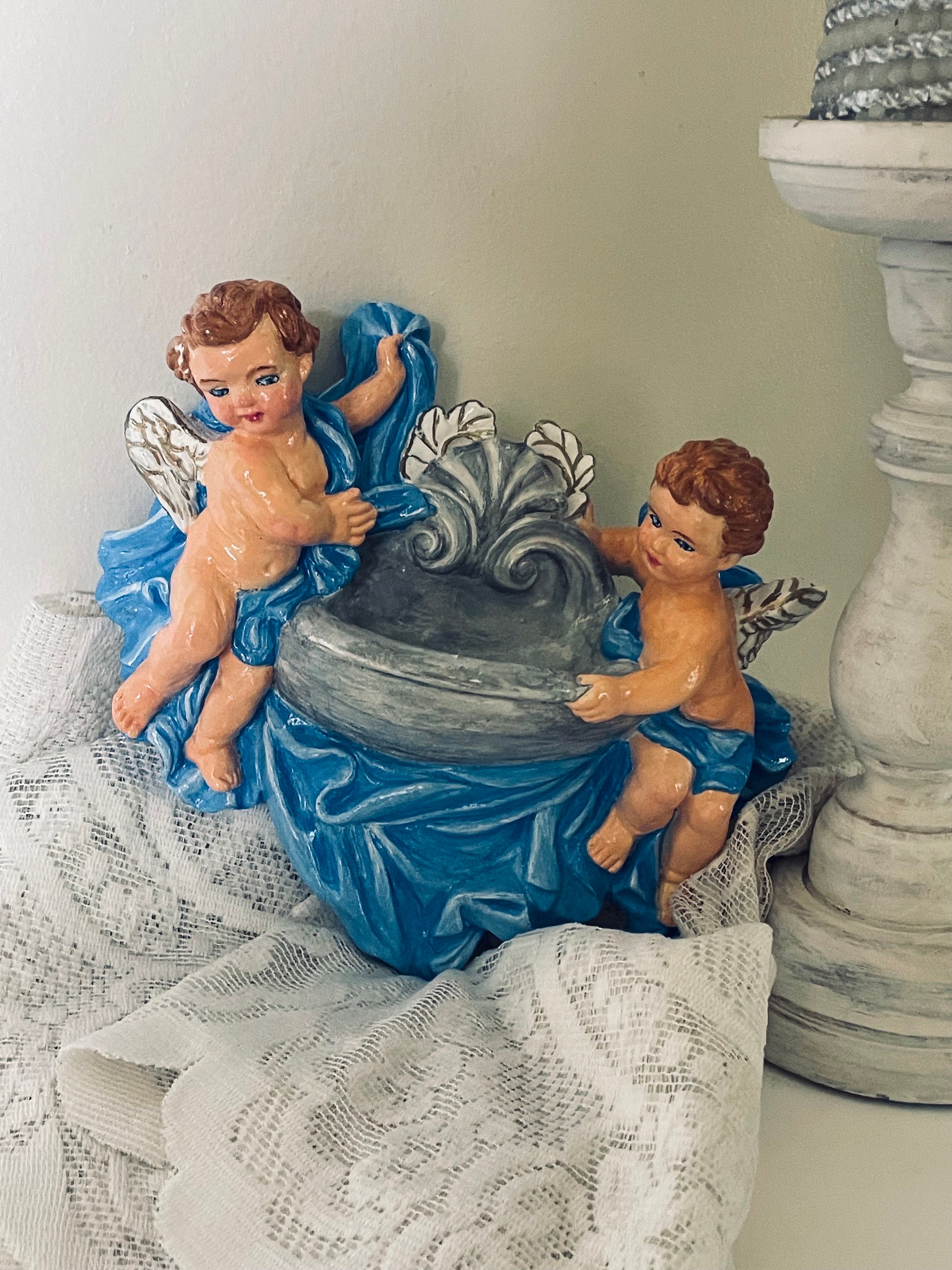 Vintage Angel Fountain - Etsy