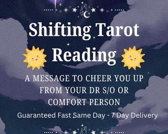 Cute Message to Cheer You Up From DR s/o or Comfort Person | 2 cards | Guaranteed Fast Same Day - 7 Day Delivery | Desired Reality