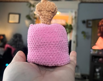 Crochet middle finger, heart, reversible, Pattern (PDF Download)