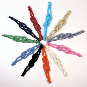 Carrick Bend Boutonniere Lapel Knot 15 Colors