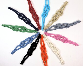 Carrick Bend Boutonniere Lapel Knot 15 Colors