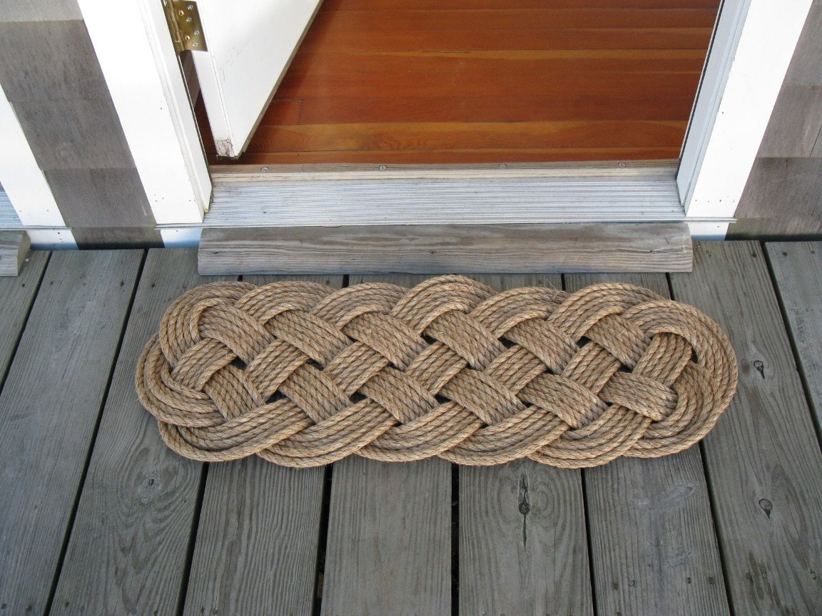 Nautical Rope Mat Manila Prolong Mat Etsy