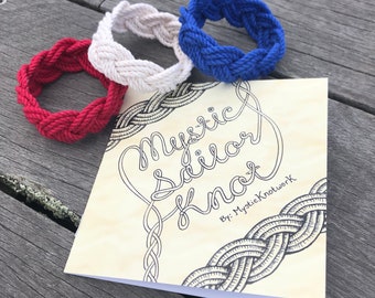 How To Tie A Sailor Knot Bracelet - Booklet and Cord