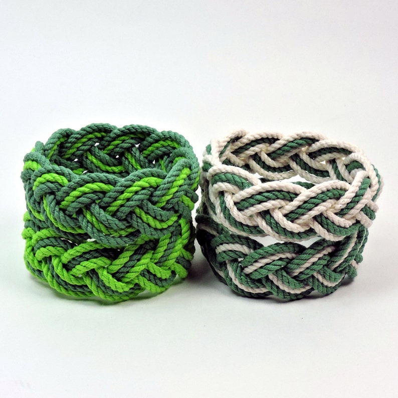 Saint Patricks Day Sailor Knot Bracelet