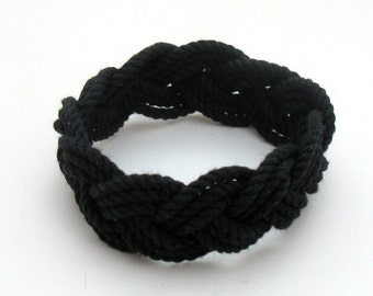 Sailor Knot Bracelet Black Turk's Head