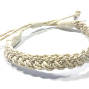 Sailor Anklet Braided American Made Cotton
