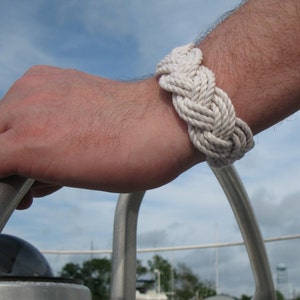 18 Colors Sailor Knot Bracelet Cotton Rope Bracelet, You Choose the Sailor Knot Color image 4