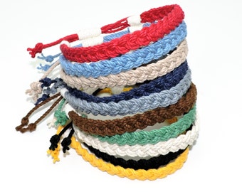 Adjustable Woven Sailor Bracelet 16 Colors