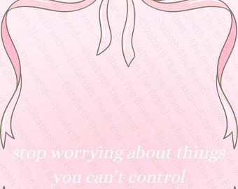 Coquette Pink Bows Phone Wallpaper (Digital Download)