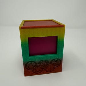 magic the gathering commander deck box 3D printed