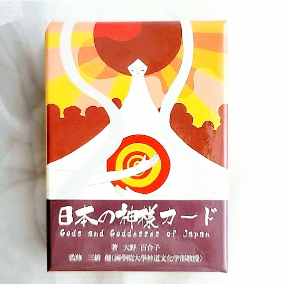 【未開封】Japanese Spirit's Oracles 神鏡 Japanese Gods & Spirits Oracle by Makoto Akiyama, Fumika Tanaka