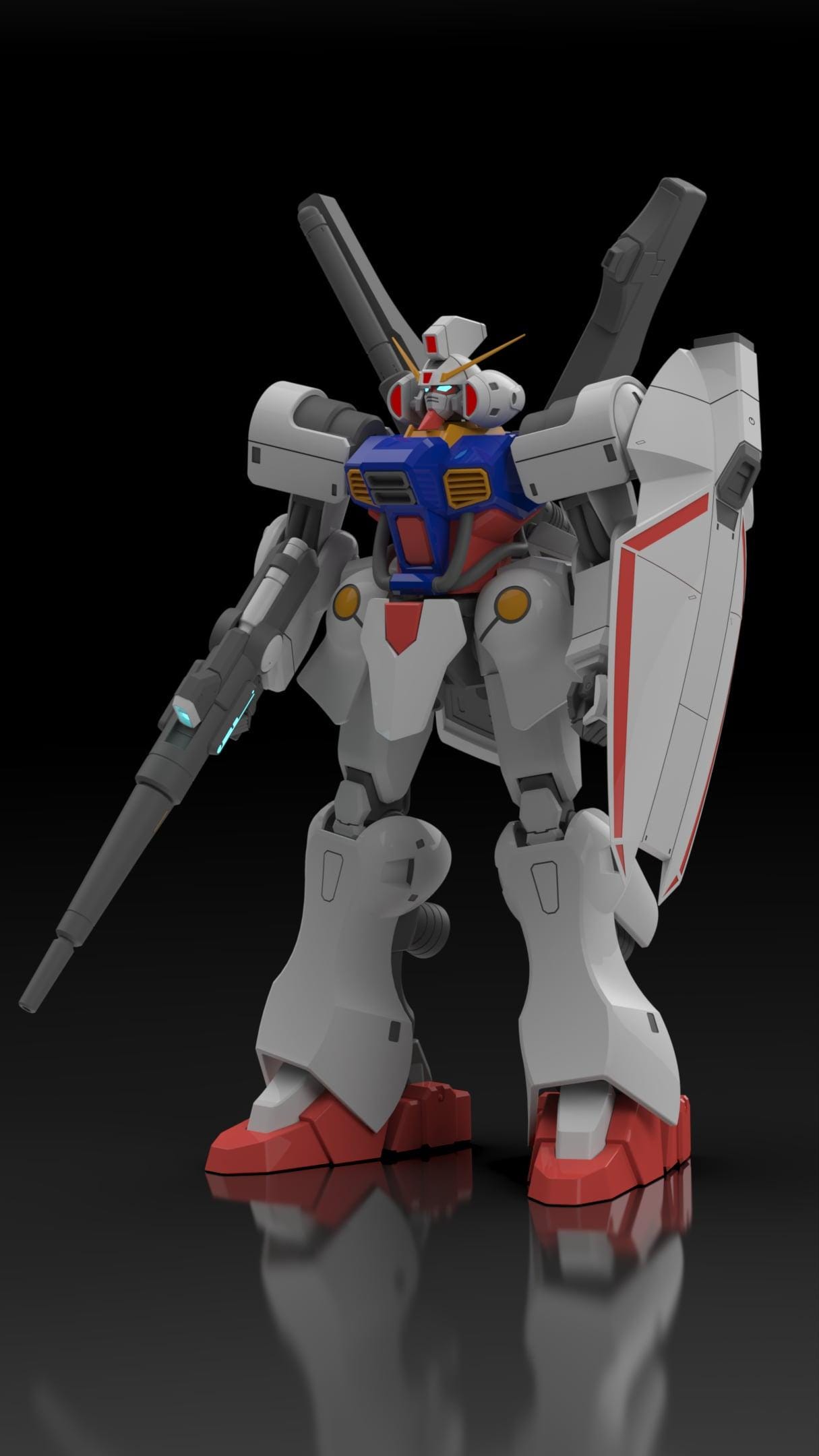 Mk IV Gundam Complete Resin Model 1/144 Scale - Etsy